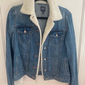 Gap Sherpa-lined Icon Denim Jacket